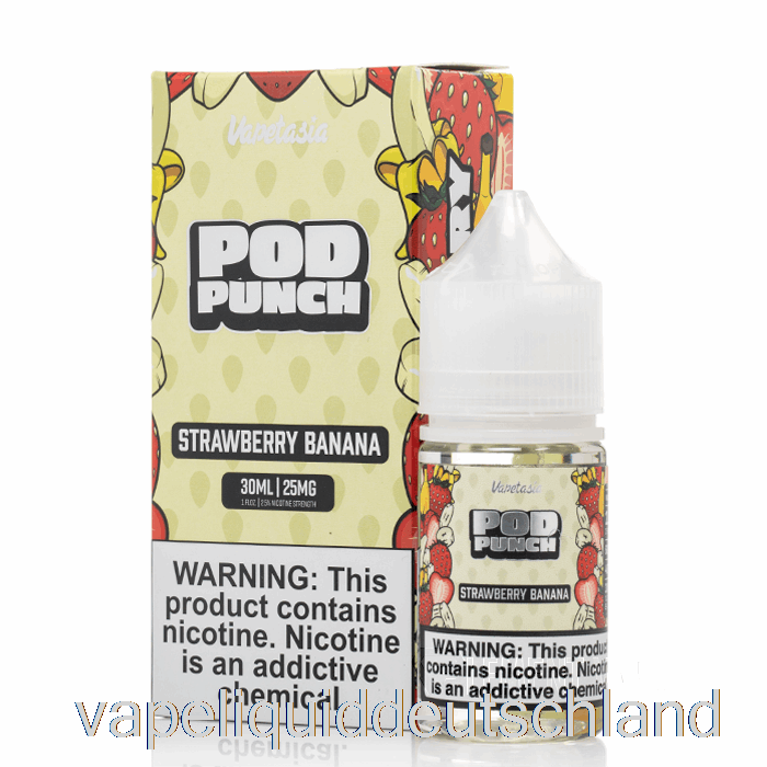 Erdbeerbanane – Vapetasia Pod Punch Salts – 30 Ml 50 Mg Vape Deutschland